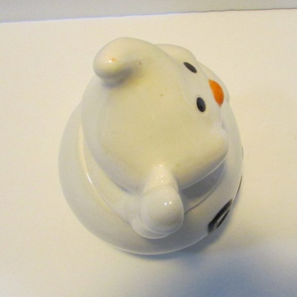 vintage ceramic ghost shape candy jar Halloween fall decor - Picture 8 of 10